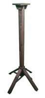 Stand for Bird Feeder, Square Wood, Varnish Rosewood